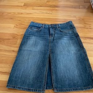 Express Jean Skirt